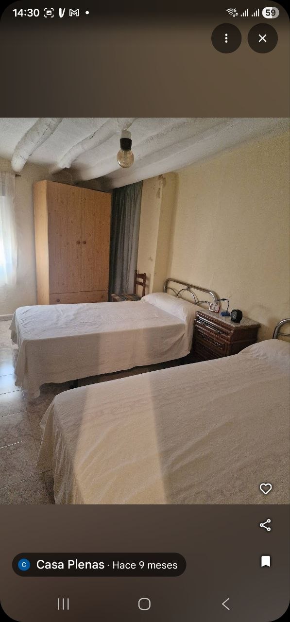 Habitación con dos camas